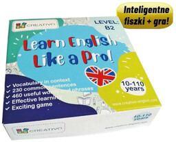 Learn English Like a Pro fiszki + gra