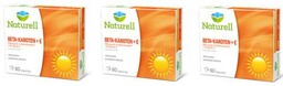 Zestaw NATURELL Beta-karoten + E, 3x60tabl.
