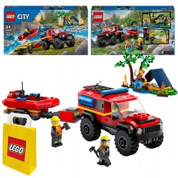 LEGO City Straż Pożarna Samochód Terenowy SUV Auto