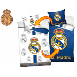 Pościel Dla Gracza Piłka Nożna 140x200 Dwustronna Real