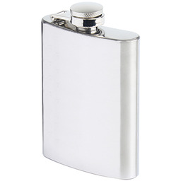 Piersiówka Mil-Tec - 110 ml - Srebrna -