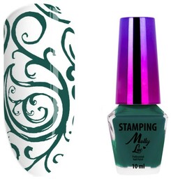 Lakier do stempli i stampingu MollyLac zielony 10ml