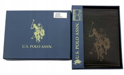 Portfel męski ORYGINAŁ skóra U.S. Polo Assn. ABPE7027AZ