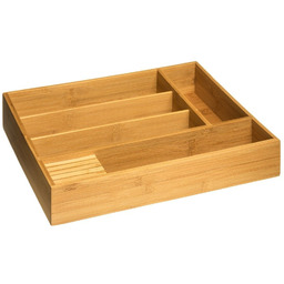 5five Simply Smart Organizer na sztućce bambusowy, 5