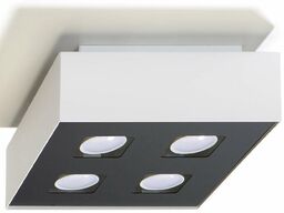 Sollux Downlight LAMPA sufitowa SL.0069 metalowa OPRAWA kwadratowa