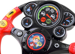 KOLOROWA INTERAKTYWNA KIEROWNICA DŹWIĘK WIBRACJA