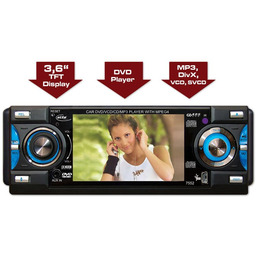 Radio Samochodowe Odtwarzacz Elta 7552, Tft 3,6''DVD