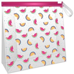 Kosmetyczka transparentna z owocami