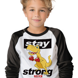 Piżama Dziecięca 152cm Dinozaur T-Rex Strong