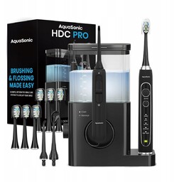 Aquasonic Home Dental Center PRO Irygator + Szczoteczka