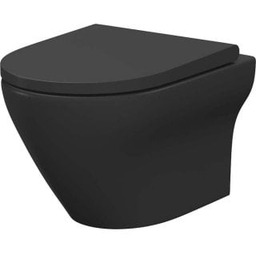 CERSANIT Zestaw miska podwieszana LARGA OVAL, deska Slim