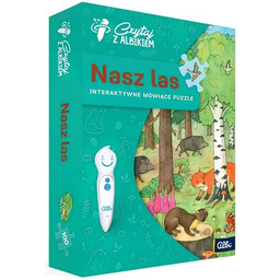 Puzzle ALBI Czytaj z Albikiem Nasz Las 31937