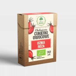 Dary Natury Cukierki Owocowe Dzika róża Eko -
