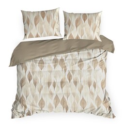 Design 91 Pościel z mikrowłókna 160x200 Dafne brązowa