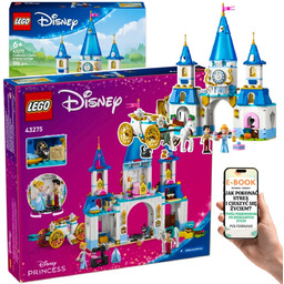ZAMEK KOPCIUSZKA LEGO Disney -43275 Kareta, Stajnia, Zwierzątka