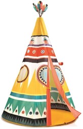 Kolorowy namiot Indianina do zabawy DD04491-Djeco, Tipi
