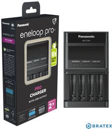 Ładowarka akumulatorków Ni-MH Panasonic Eneloop BQ-CC65 PRO
