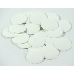 Żetony DUŻE (pchełki) - białe - pakiet 100