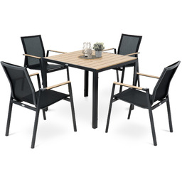 Zestaw mebli ogrodowych Cremo 4+1