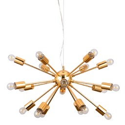 Theo Gold XVIII - Italux - lampa wisząca