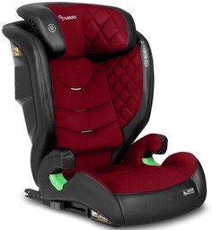 NUKIDO Fotelik samochodowy Louis (15-36 kg) Czarno-czerwony