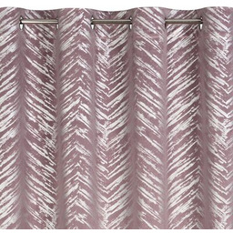 EUROFIRANY Zasłona Sara 140 x 250 cm Pudrowy