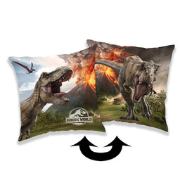 Jerry Fabrics Poduszka dziecięca 40x40 Park Jurajski dinozaury