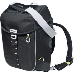 Basil Unisex torba rowerowa dla dorosłych Miles, Black