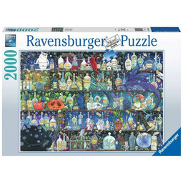Ravensburger, puzzle, Trucizny i mikstury, 2000 el.
