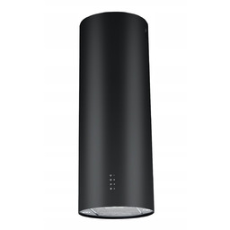 Okap kuchenny wyspowy tuba Focus Shadow czarny