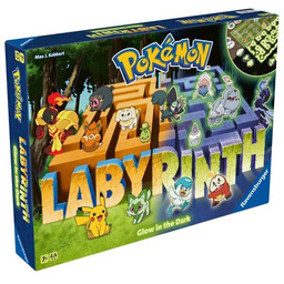 RAVENSBURGER Gra planszowa Labyrinth Pokemon świecący w ciemności