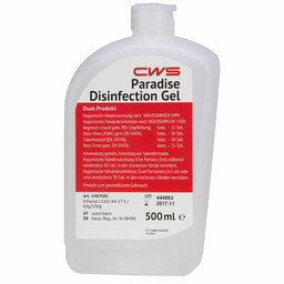 Żel do dezynfekcji rąk 0.5 litra CWS Hygiene