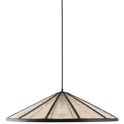 Globen Lighting - Akira Lampa Wisząca Ø70 Black/Natureal