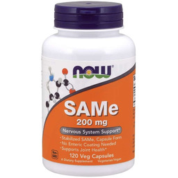 Suplement diety, Now Foods, SAMe - S-Adenozylo L-Metionina