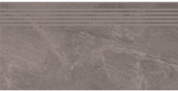 Gres szkliwiony stopnica MARENGO grey mat 29,8x59,8 gat.