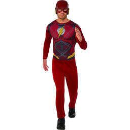 Rubies 820961-M kostium dla dorosłych Flash, męski, jednokolorowy,