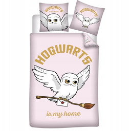 Oryginalna Pościel Sowa Hedwiga Harry Potter 140x200 Dziecięca