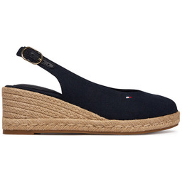 Espadryle Tommy Hilfiger Mid Wedge Espad Slingback FW0FW09228