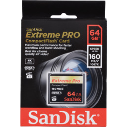 SanDisk SDCFXPS-064G-X46 - KARTA EXTREME PRO CF 64