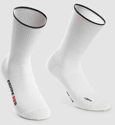 ASSOS Skarpetki rowerowe RSR SOCKS holy white