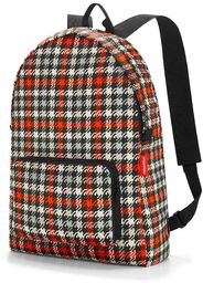 Reisenthel Plecak Glencheck Red Mini Maxi Rucksack