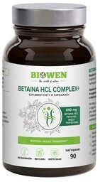 Betaina HCL + pepsyna + mięta pieprzowa Biowen