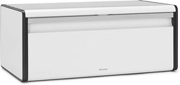 Brabantia Rectangular Chlebak, Biały/Czarny, 24.99 x 47.5 x