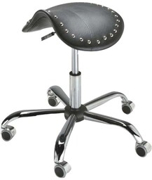 BARBER Taboret barberski Rodzaj obicia: Skaj Basic, Rodzaj