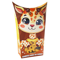 MARIOINEX Klocki plastikowe Mini Waffle Pocket Pets Żyrafa