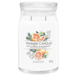 Świeca zapachowa Yankee Candle Signature DUŻA - White
