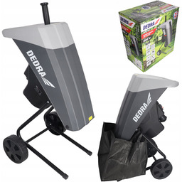 Rozdrabniacz elektryczny do gałęzi Dedra 2500W Indukcyjny Rębak