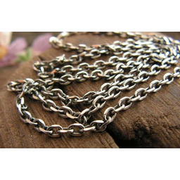 ANTICA - srebrny łańcuszek 60cm