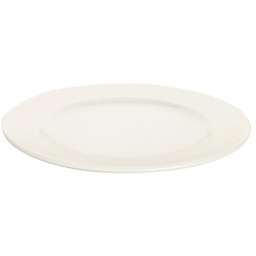 Fine Dine Talerz płytki, Ø240 mm, owalny, Crema