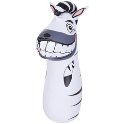 JILONG Zabawka dmuchana Worek bokserski Animal Zebra